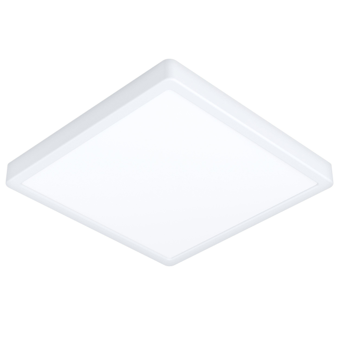 Plafoniera EGLO Fueva 6 901337 LED 13W 2700K, 4000K, 6500K 2100lm 220-240V,50/60Hz L 290mm x l 290mm x H 25mm plastic alb plastic alb IP44 [1]