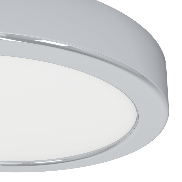 Plafoniera EGLO Fueva 6 901762 LED 7,5W 2700K, 4000K, 6500K 1000lm 220-240V,50/60Hz H 25mm x Ø166mm otel crom plastic alb IP44 [3]