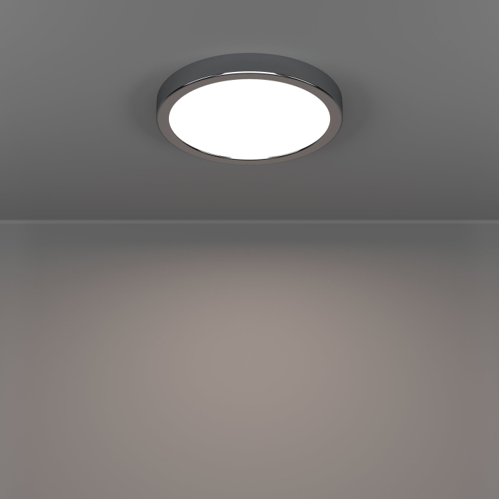 Plafoniera EGLO Fueva 6 901763 LED 11,5W 2700K, 4000K, 6500K 1550lm 220-240V,50/60Hz H 25mm x Ø211mm otel crom plastic alb IP44 [4]