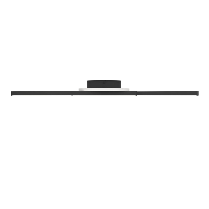 Plafoniera EGLO Lungolago 901218 LED 12W 4000K 1500lm 220-240V,50/60Hz L 740mm x l 140mm x H 60mm otel negru plastic alb IP20 [5]
