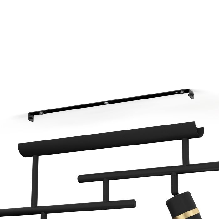 Plafoniera EGLO LURONE 900176 E27 4x10W Negru Alama [4]
