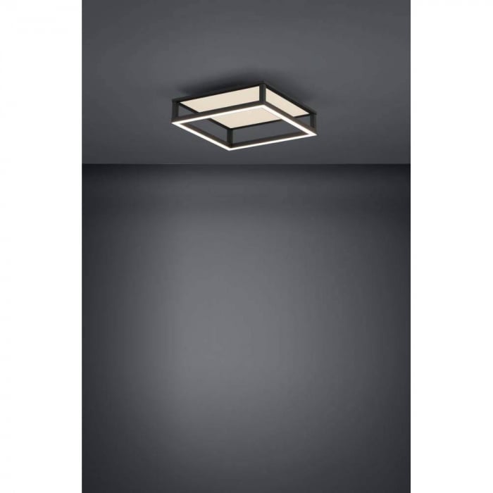 Plafoniera EGLO MACELLARA 390018, LED 2X9,5W;4X2,6W 3880lm 2700-6500K, Negru, Alb [2]