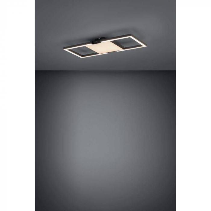 Plafoniera EGLO MACELLARA 390019, LED 4X3,8W;2X5,5W 3380lm 2700-6500K, Negru, Alb [2]