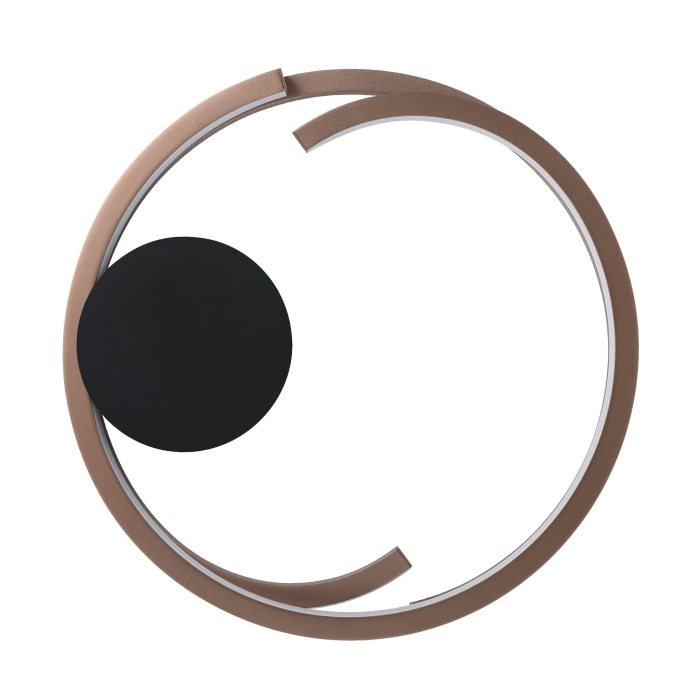 Plafoniera EGLO Mezzomonte 901825 LED 2X20W 2700-6500K 3200lm 220-240V,50/60Hz H 50mm x Ø480mm aluminiu/otel negru/bronz plastic alb IP20 [4]