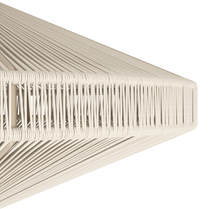 Plafoniera EGLO Midsumer 43998 E27 1X40W 220-240V,50/60Hz H 175mm x Ø380mm otel negru tesatura crem IP20 [3]