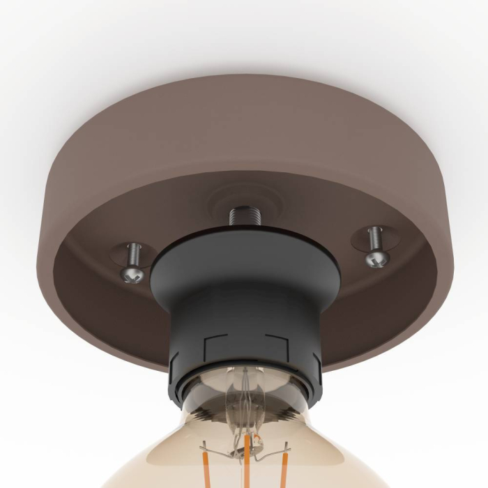 Plafoniera EGLO Mogano 900359 E27 1X60W 220-240V,50/60Hz H 175mm x Ø400mm otel mocha  IP20 [2]