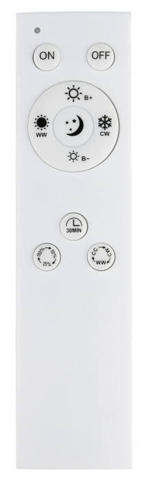 Plafoniera EGLO Monirote 99791 LED 37W 3000-6500K 4450lm 220-240V,50/60Hz L 780mm x l 260mm x H 45mm aluminiu/otel nichel satinat plastic alb IP20 [3]