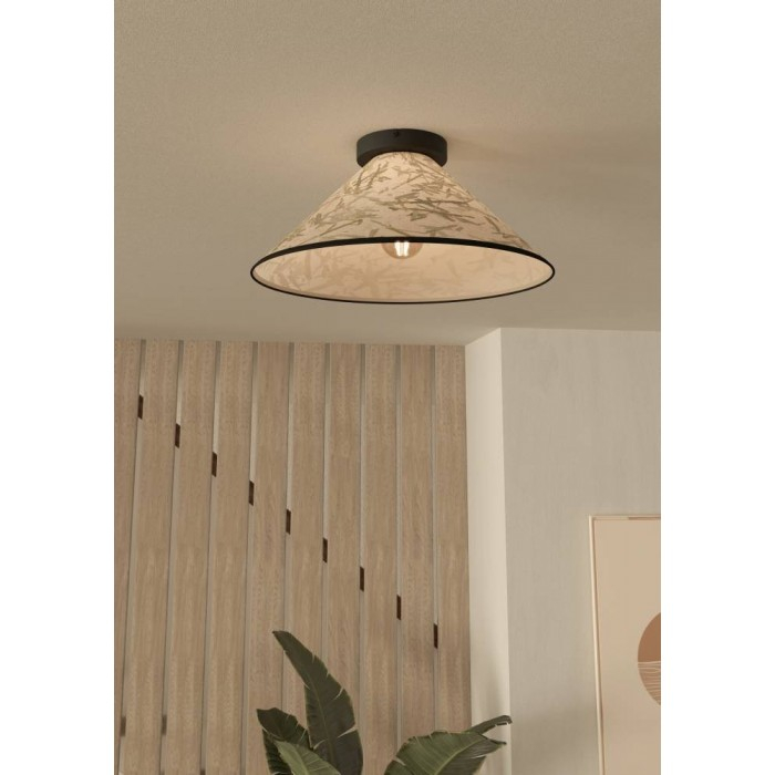 Plafoniera Eglo Oxpark, negru, 1XE27, D.42 cm, 43941 [3]