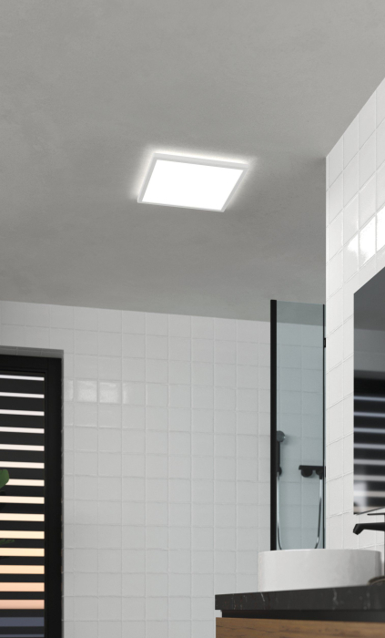 Plafoniera EGLO Rovito 901451 LED 17,6W 2700K, 4000K, 6500K 2400lm 220-240V,50/60Hz L 390mm x l 390mm x H 30mm plastic alb plastic alb IP44 [2]