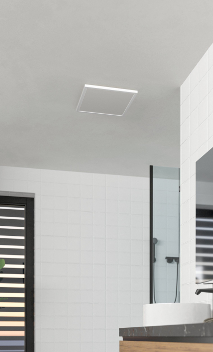 Plafoniera EGLO Rovito 901451 LED 17,6W 2700K, 4000K, 6500K 2400lm 220-240V,50/60Hz L 390mm x l 390mm x H 30mm plastic alb plastic alb IP44 [3]