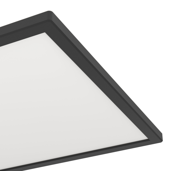 Plafoniera EGLO Rovito-R 901456 LED 17,6W 2700-6500K 2400lm 220-240V,50/60Hz L 390mm x l 390mm x H 30mm plastic negru plastic alb IP44 [3]