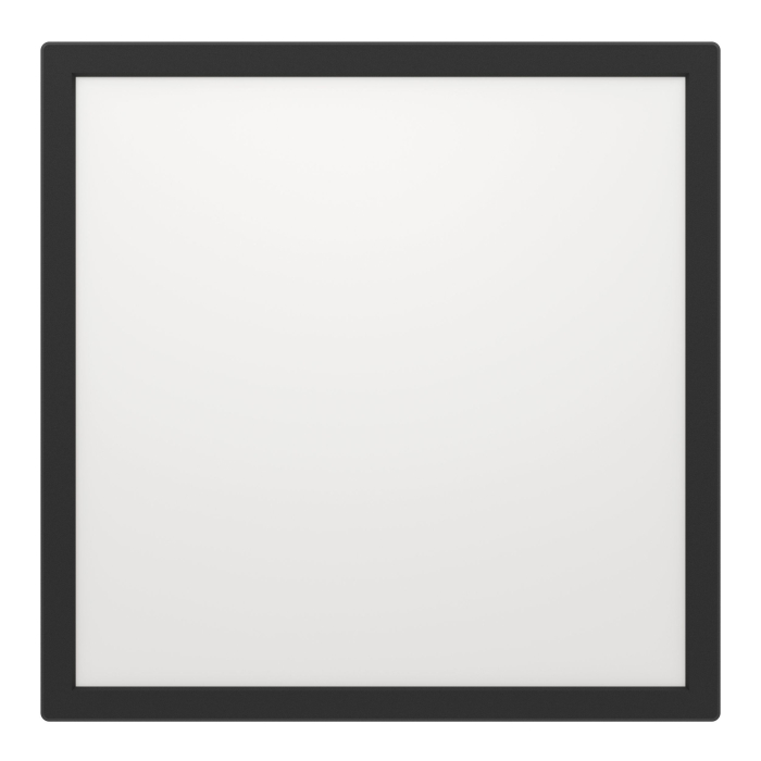 Plafoniera EGLO Rovito-R 901456 LED 17,6W 2700-6500K 2400lm 220-240V,50/60Hz L 390mm x l 390mm x H 30mm plastic negru plastic alb IP44 [5]