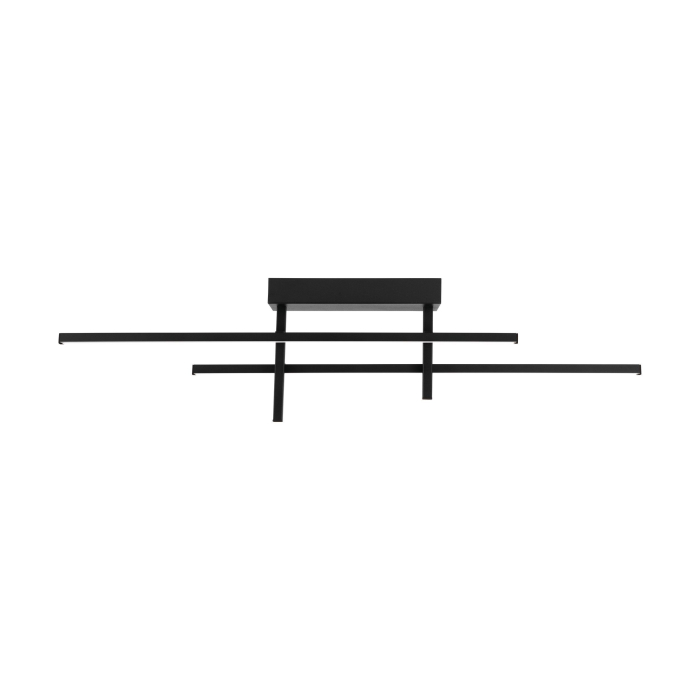 Plafoniera EGLO Trepiliano 901884 LED 20W 3000K 2500lm 220-240V,50/60Hz L 1100mm x l 70mm x H 140mm aluminiu/otel negru plastic alb IP20 [3]