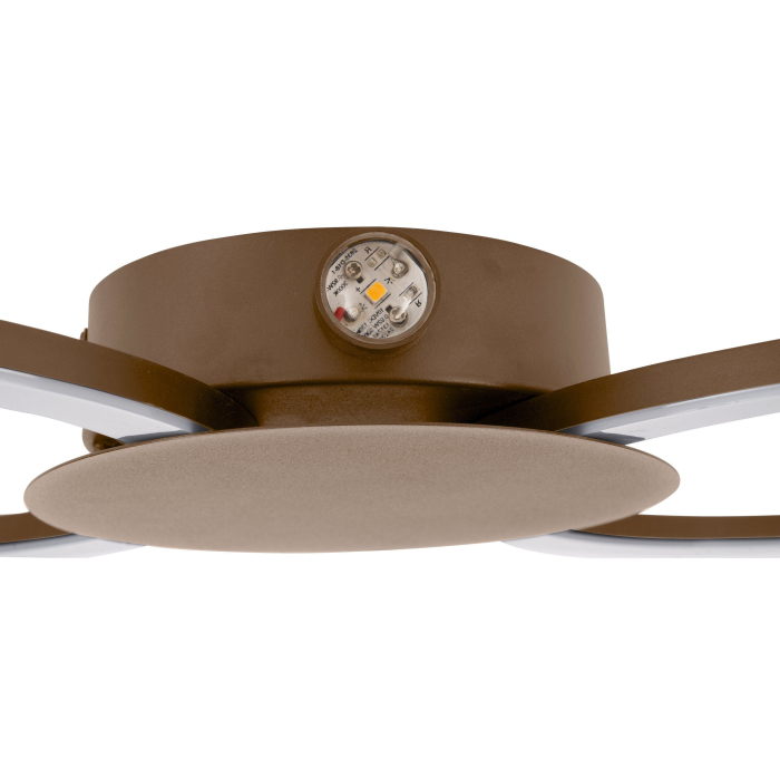 Plafoniera EGLO Venticello 1 902127 LED;LED 20W;0,91W 2700+4000K 2400;135lm 220-240V,50/60Hz L 660mm x l 300mm x H 50mm aluminiu sandy plastic alb IP20 [3]