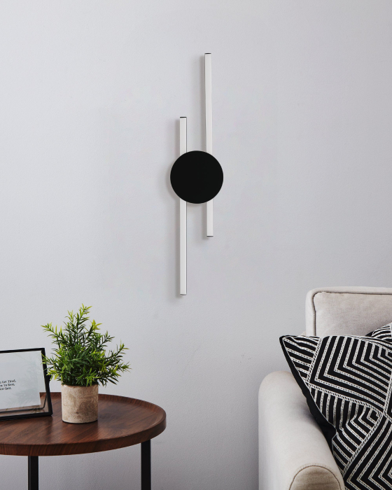 Plafoniera EGLO Venticello 902123 LED;LED 20W;0,91W 2700+4000K 2400;135lm 220-240V,50/60Hz L 750mm x l 200mm x H 55mm aluminiu negru plastic alb IP20 [2]