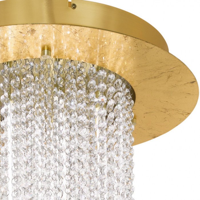 Plafoniera Eglo Vilalones auriu cristale LED 10x550lm 3000K Dimabila [3]