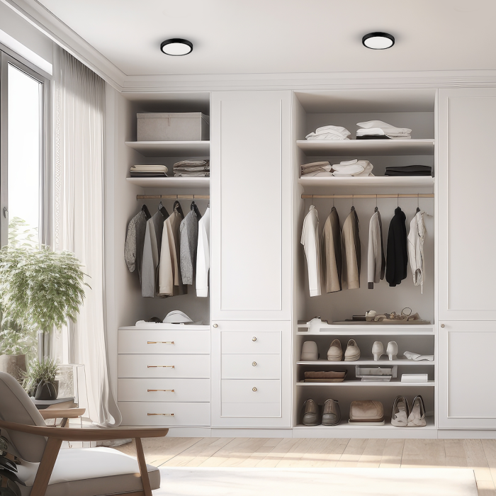 Plafonieră exterior Milagro Vera  12W 1250lm 4000K 230V/50Hz Black Policarbonat IP65 [3]