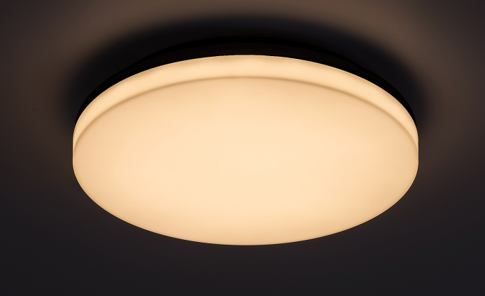 Plafoniera exterior Rabalux Pernik LED 24W 2400lm 3000K plastic plastic negru alb IP54 [4]