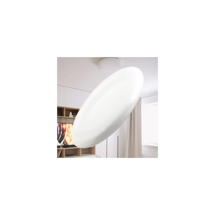 Plafonieră LED 20W 1980 lm IP44, Alb, Ø260 mm, 3000 K (Alb Cald) [2]
