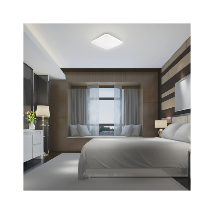 Plafonieră LED 34W 3550lm IP20 Alb 375x375 mm 3-în-1 Temperatură Reglabilă [2]