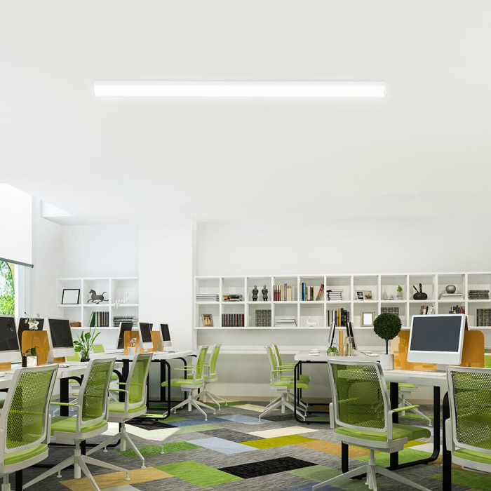 Plafonieră LED 36W 4320lm IP40 Negru 1190x60 mm – 3-în-1 Temperatură Reglabilă [2]