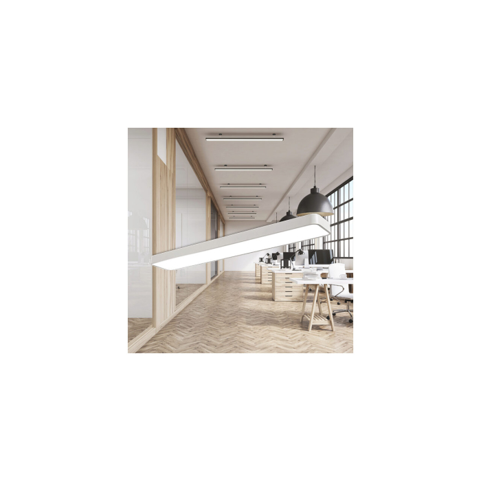 Plafonieră LED 45W 4650lm IP20 Alb 1200x200 mm 3-în-1 Temperatură Reglabilă [2]