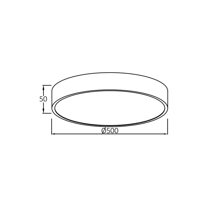 Plafonieră LED 45W 4650lm IP20 Lemn Ø500 mm 3-în-1 Temperatură Reglabilă [4]