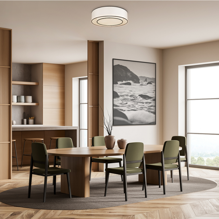 Plafoniera Maytoni Bergamo MOD613CL-03W E27 3x60W -  Metal White IP20 [4]