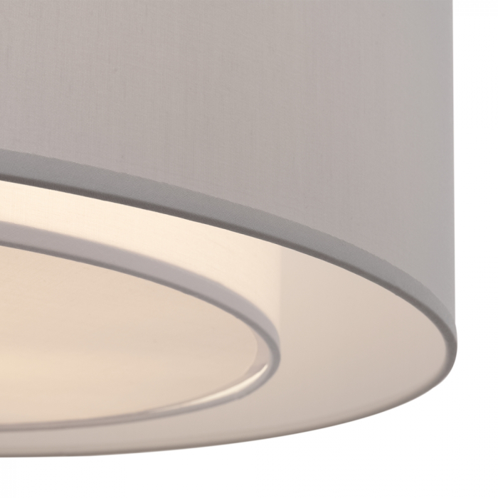Plafoniera Maytoni Bergamo MOD617CL-04GR E27 3x60W -  Metal White/Gray IP20 [2]