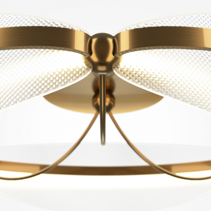 Plafoniera Maytoni Breeze MOD281CL-L45BS3K LED 45W 3000K 2700lm Metal Brass IP20 [4]
