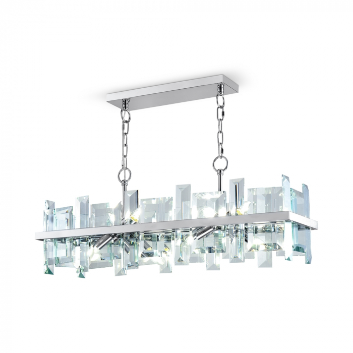 Plafoniera Maytoni Cerezo MOD201PL-08N E14 8x40W -  Metal/Glass Chrome IP20 [3]