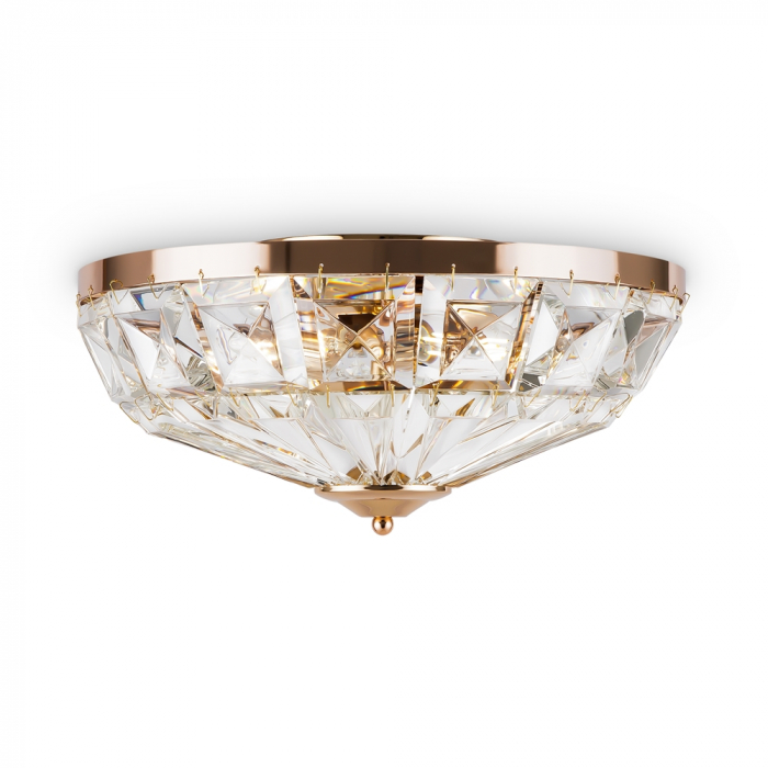 Plafoniera Maytoni Classic Facet MOD094CL-04G E14 4x60W -  Metal/Glass Gold IP20 [5]