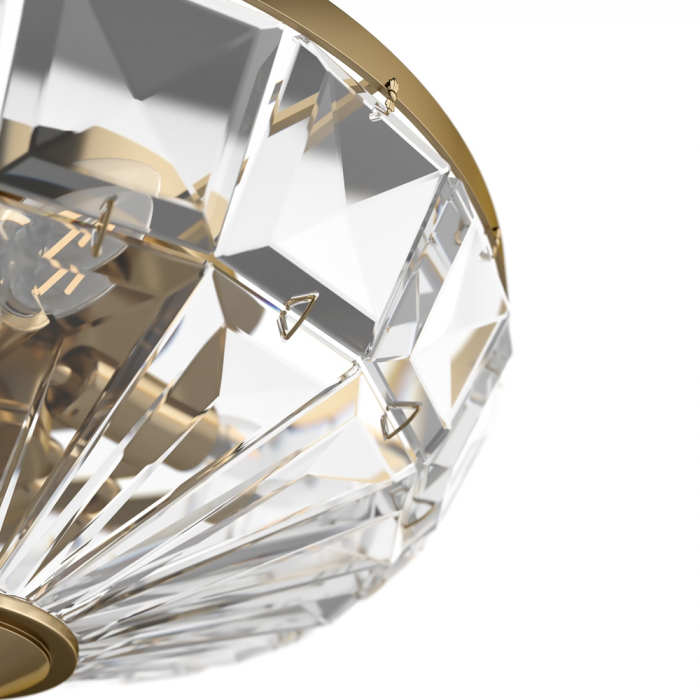 Plafoniera Maytoni Classic Facet MOD094CL-04G E14 4x60W -  Metal/Glass Gold IP20 [2]