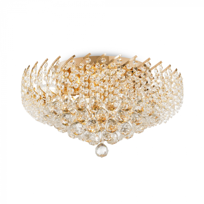 Plafoniera Maytoni Classic Karolina DIA120-09-G E14 9x40W -  Metal Gold IP20 [4]