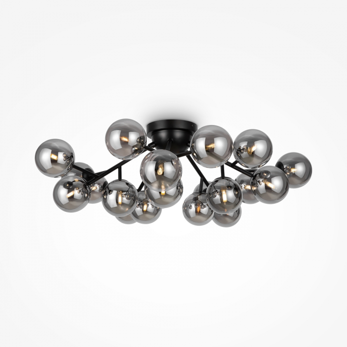 Plafoniera Maytoni Dallas MOD545CL-20B G9 20x28W -  Metal Black/Chrome IP20 [4]