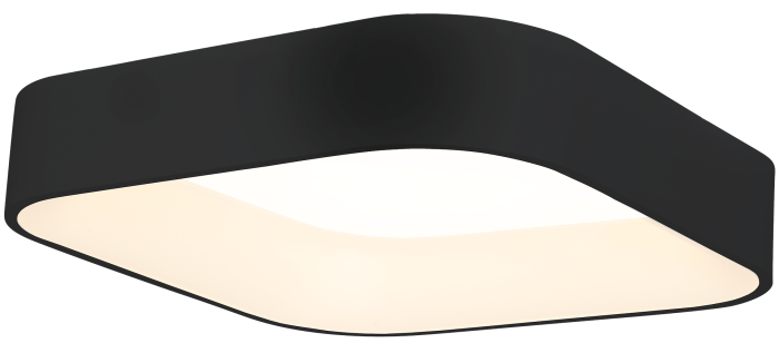 Plafoniera Milagro Astro LED 40W 1680lm 3000K/4000K 230V Black Metal & Acril IP20 [8]