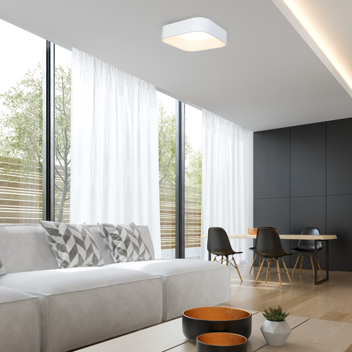 Plafoniera Milagro Astro LED 40W 1680lm 4000K 230V White Metal & Acril IP20 [3]