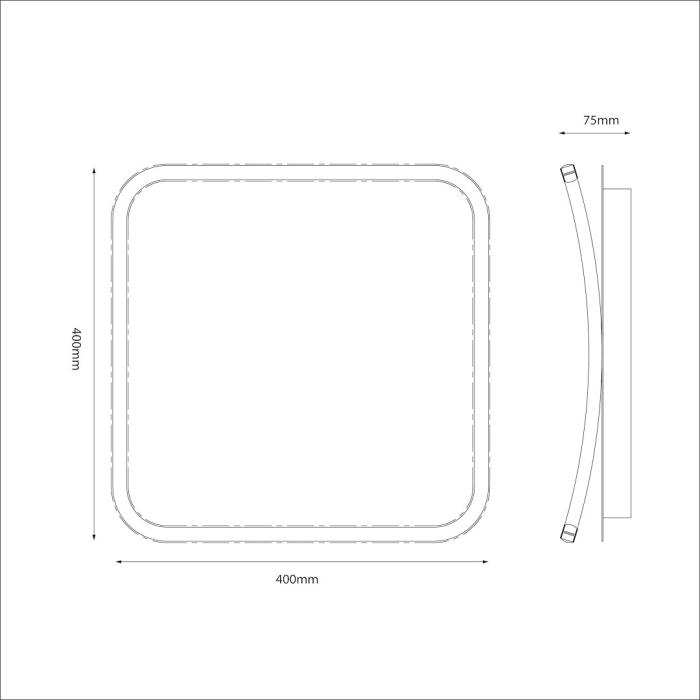 Plafoniera Milagro Cali LED 30W 1940 lm 4000K 230V Black & White Metal IP20 [8]