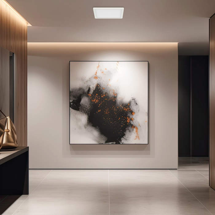 Plafoniera Milagro Evora LED 12W 840lm 3000K/4000K/6000K 230V White Plastic IP20 [6]