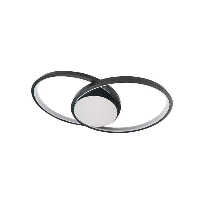 Plafoniera Milagro Focus LED 40W 2400 lm 4000K 230V Black Metal & Acril IP20 [7]