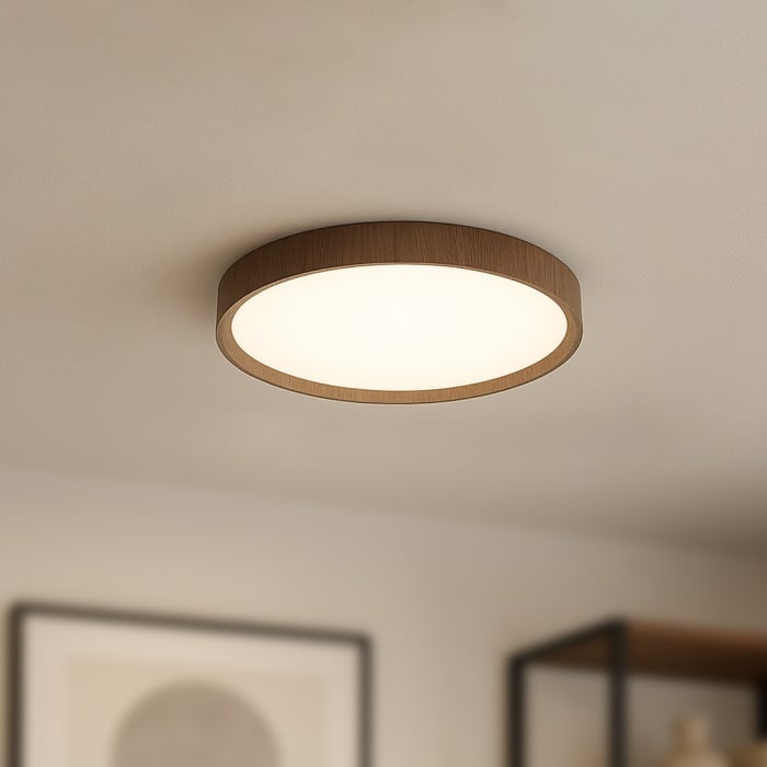 Plafoniera Milagro Forest LED 24W 2400 lm 4000K 230V Wood Metal & Plastic IP20 [2]