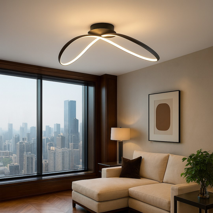 Plafoniera Milagro Infinity LED 21W 1200lm 4000K 230V Black Metal & Plastic IP20 [4]