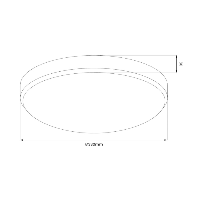 Plafoniera Milagro Maya LED 15W 1650lm 4000K 230V Gold Metal & Plastic IP44 [9]