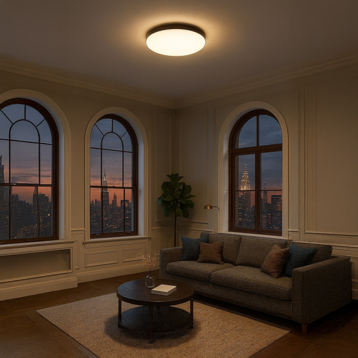 Plafoniera Milagro Maya LED 36W 3600 lm 4000K 230V White Metal & Plastic IP20 [3]