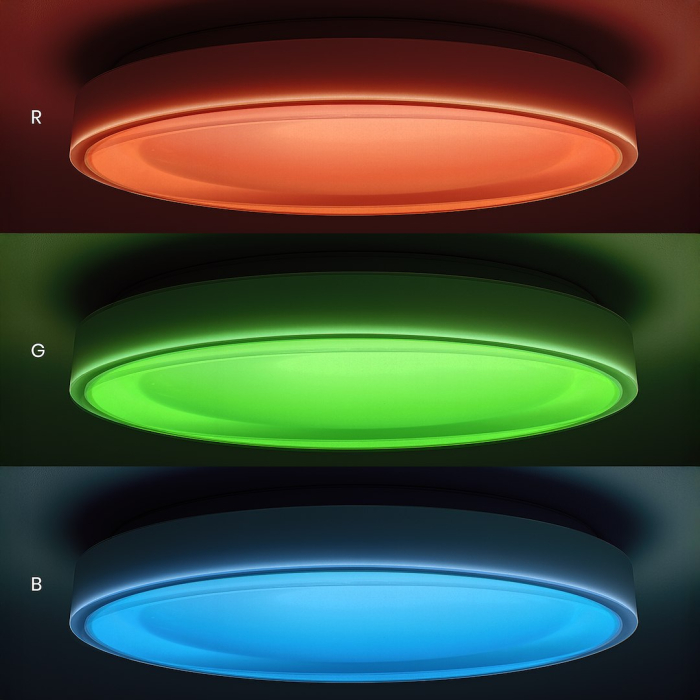 Plafoniera Milagro Melo LED 36W 3600lm RGBW 230V White Metal & Plastic IP20 [2]