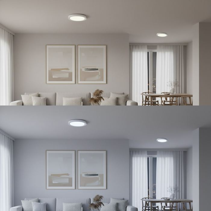 Plafoniera Milagro Melo LED 36W 3600lm RGBW 230V White Metal & Plastic IP20 [4]