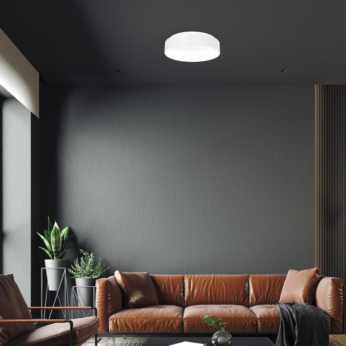 Plafoniera Milagro Ohio LED 40W 1680lm 3000K/6000K 230V White Metal & Acril IP20 [4]