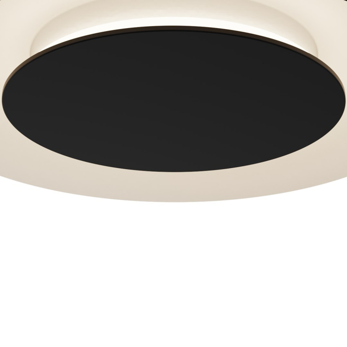 Plafoniera Milagro Piattino LED 30W 1900 lm 3000K/4000K/6000K 230V Black Metal & Acril IP20 [2]