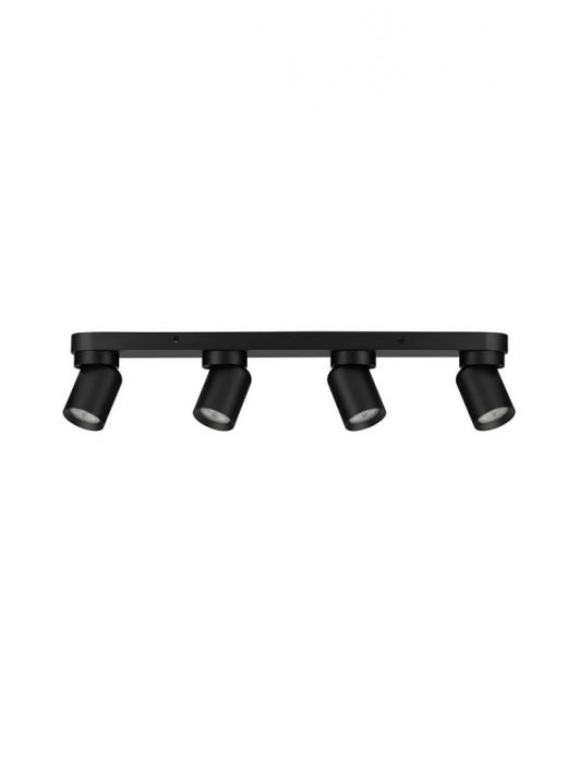 Plafoniera Nova Luce AMECY 9011350 GU10 4x10W    Sandy Black Aluminium  IP20 [2]