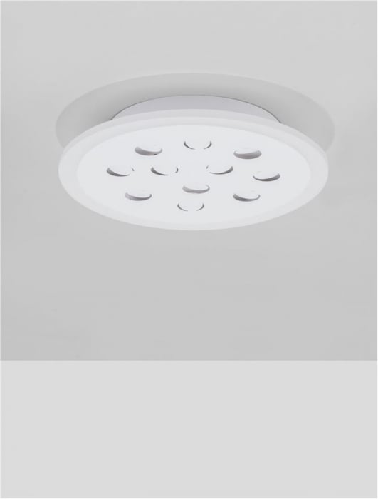 Plafoniera Nova Luce ASTRAEUS 9030649 LED 19W 3000K 1485lm Sandy White Aluminium & Acrylic   Dimmable With remote control IP20 [3]